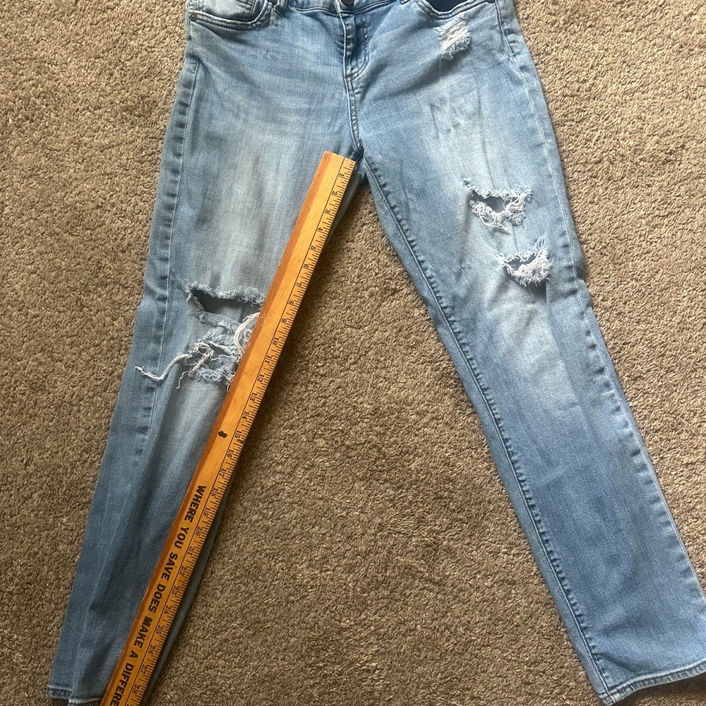 Kut from the Kloth Light Blue Straight Leg Jeans